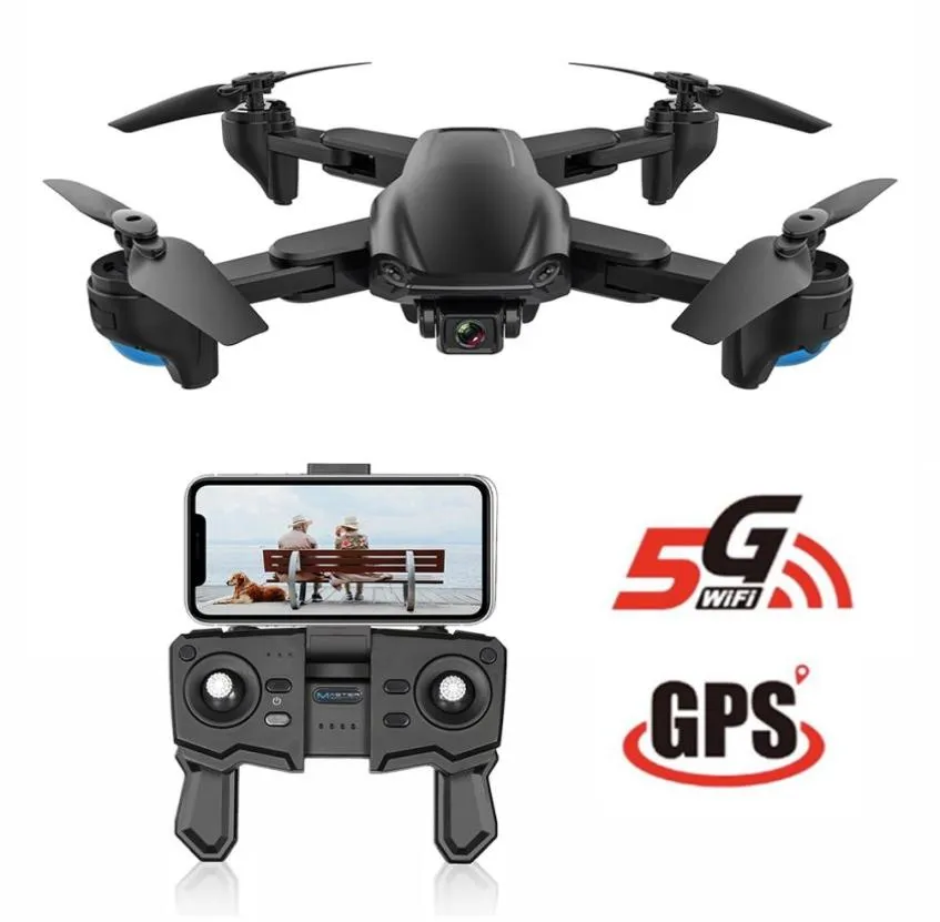 HIPAC SG701 5K RC Drone 4k GPS Profissional com câmera 15 minutos FPV Quadcopter 720P HD Dobrável Dron Drone 4K Fluxo Óptico Gift2996375