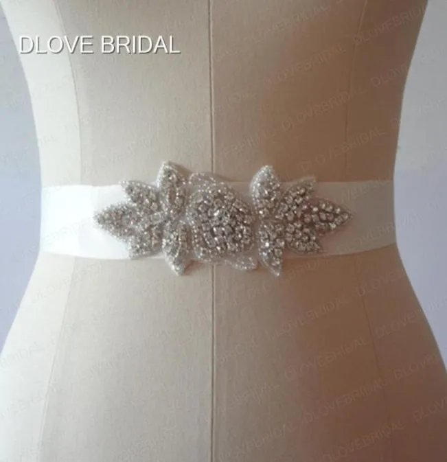 Real Po High Quality Rhinestone Crystals Wedding Belt Custom Made Bridal Accessory Wedding Prom Evening Sashes Tie Backs4422838