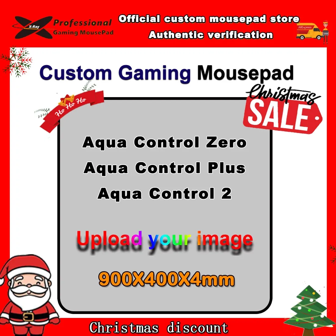 PADS 900X400X4mm Xraypad Niestandardowy Xraypad Aqua Control 2 Aqua Control Plus Aqua Control Zero Gaming Myse Podkładki