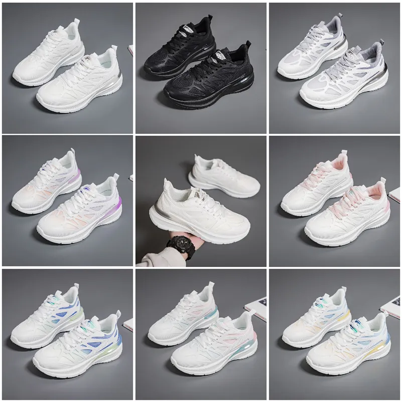 Hommes courir en randonnée de randonnées de nouvelles chaussures femmes chaussures plates selles douces mode blanc noir rose rose bule confortable sport z14 gai 920