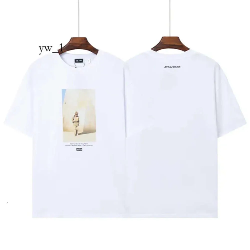 Kith Mens Design T-shirt Spring Summer 3color Tees Vacation Short Sleeve Casual Letters Printing Tops Size Range Kith T Shirt 6912
