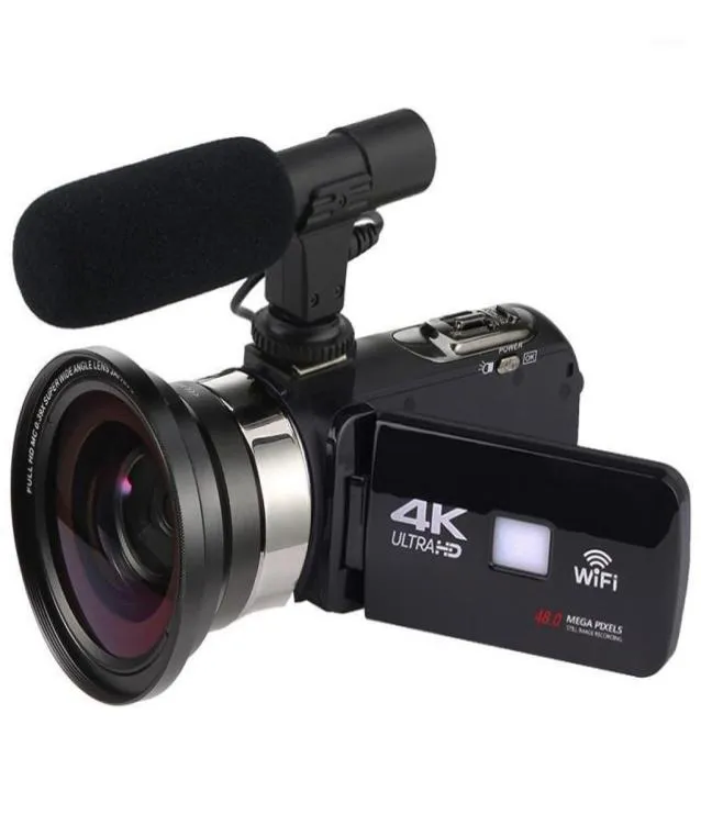 Appareils photo numériques 30 pouces Caméra vidéo 48MP Accueil Voyage électronique AntiShake 4K HD11129152