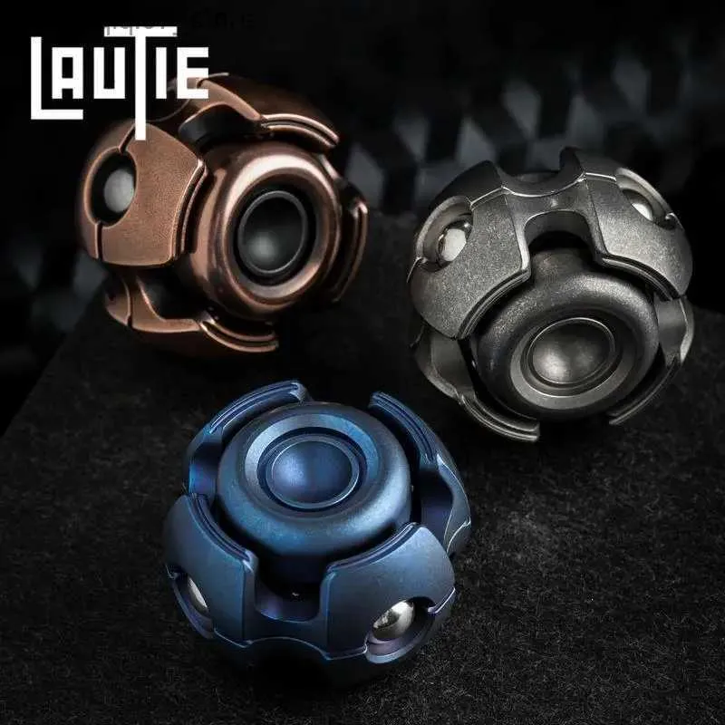 Beyblade Metal Fusion One Off LAUTIE NOIZ E-NANO doigt gyroscope en laiton/cuivre adulte métal décompression ennui jouets EDC L240304