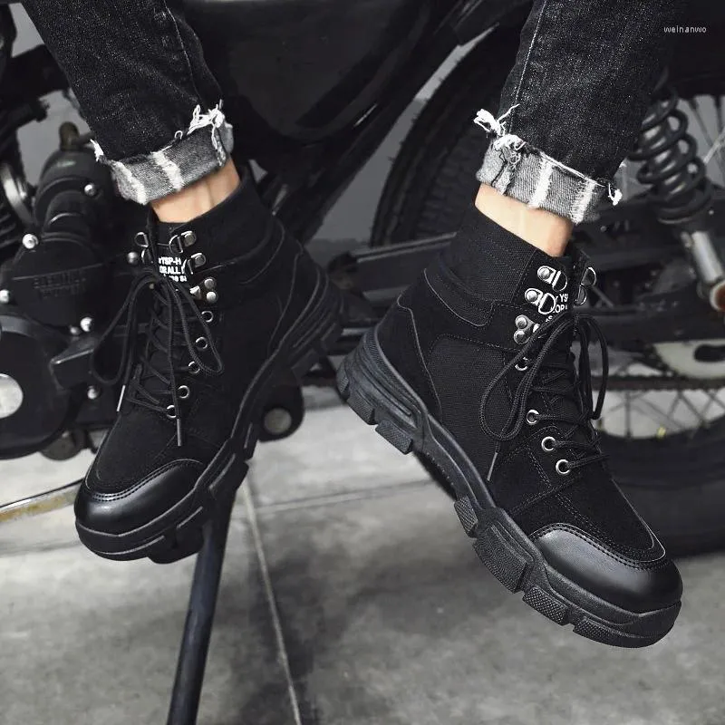 Boots Men Shoes Spring Men's High Fashion Winter Botas Chaussure Homme