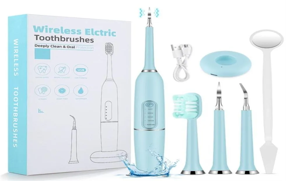 Blanchiment des dents dentaires, dissolvant de tartre, nettoyeur ultrasonique, brosse à dents électrique, élimination de la pierre, irrigateurs buccaux 2202255830913