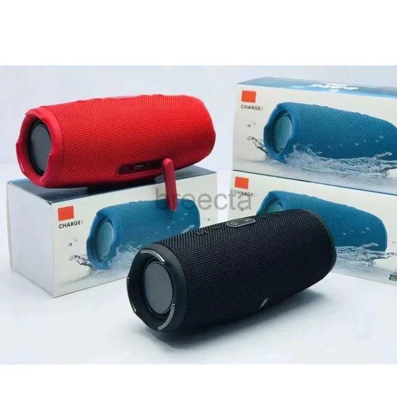 Haut-parleurs portables Charge 5 Haut-parleur Bluetooth Charge5 Portable Mini sans fil extérieur étanche Haut-parleurs de caisson de basses Support TF USB Carte 5 couleurs Boîte 240304