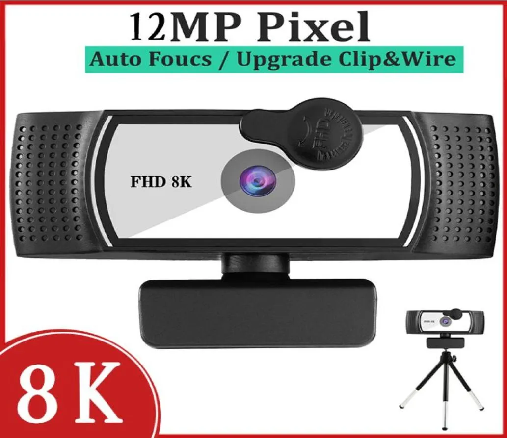 Autofokus Webcam 1080p Sailvde 4k 8K Netzwerk USB Live Broadcast 2k Treiber Laptop Computer Web Cam Kamera Mikrofon1593126