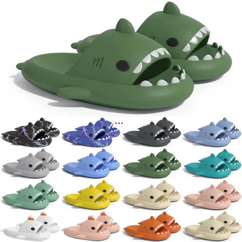 Designer Free Slides Shipping Sandal Shark Slipper Sliders pour hommes Femmes GAI Sandales Slide Pantoufle Mules Hommes Pantoufles Formateurs Tongs Sandles Color86 145 s s s