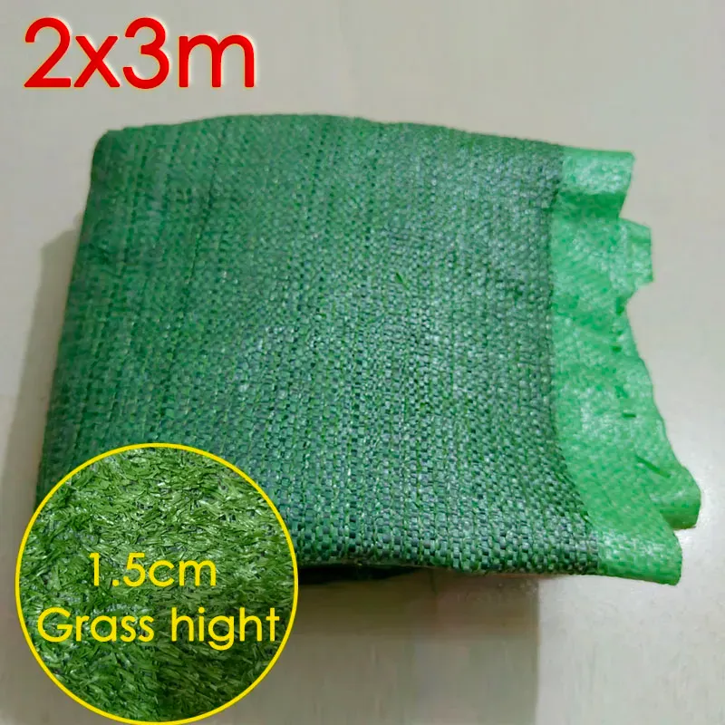 Film Artificial Tufting Wedding Outdoor Grass Carpet Synthetic Lawn Garden Decor Roof Insulation Tuft Rug Engineering Fence
