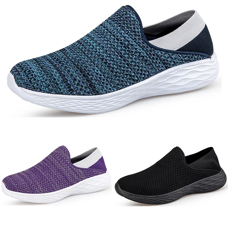 Uomo Donna Mocassini Scarpe da corsa Soft Comfort Nero Bianco Beige Grigio Rosso Viola Verde Blu Scarpe da ginnastica da uomo Sneakers slip-on GAI taglia 39-44 colore5 tendenze