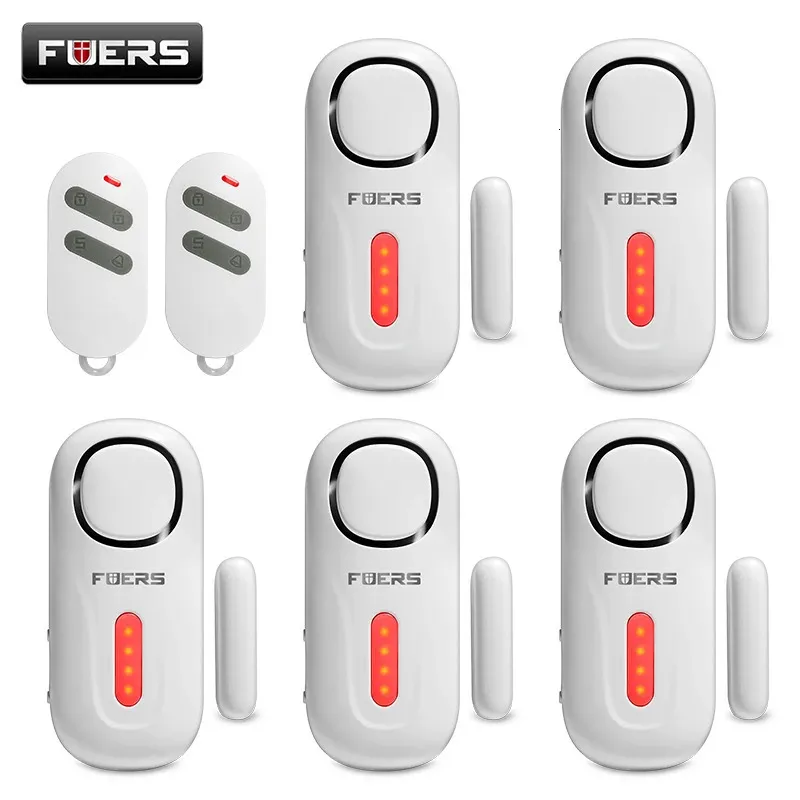 Fuers 120db Wireless DoorWindow Entry Security Einbruchmelder Alarm PIR Magnetisches Smart Home Garagensystem mit Fernbedienung 240219