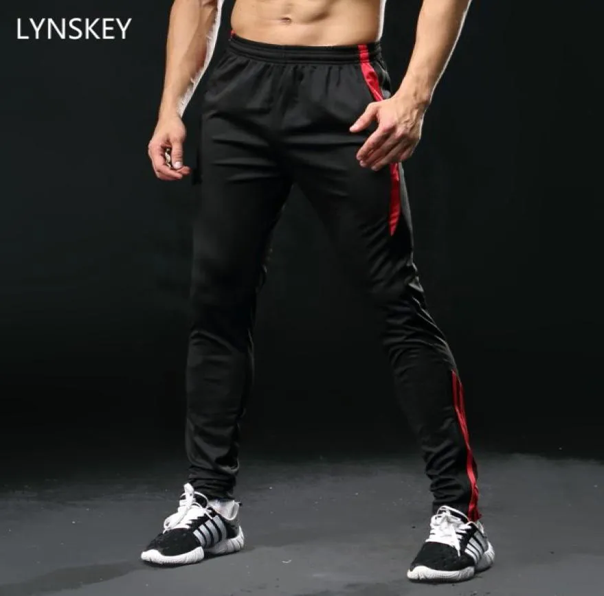 Lynskeyはすぐにメンズランニングパンツ快適なトレーニングズボンスポーツスポーツロングパンツフィットネスレギンスジムズボン8546838