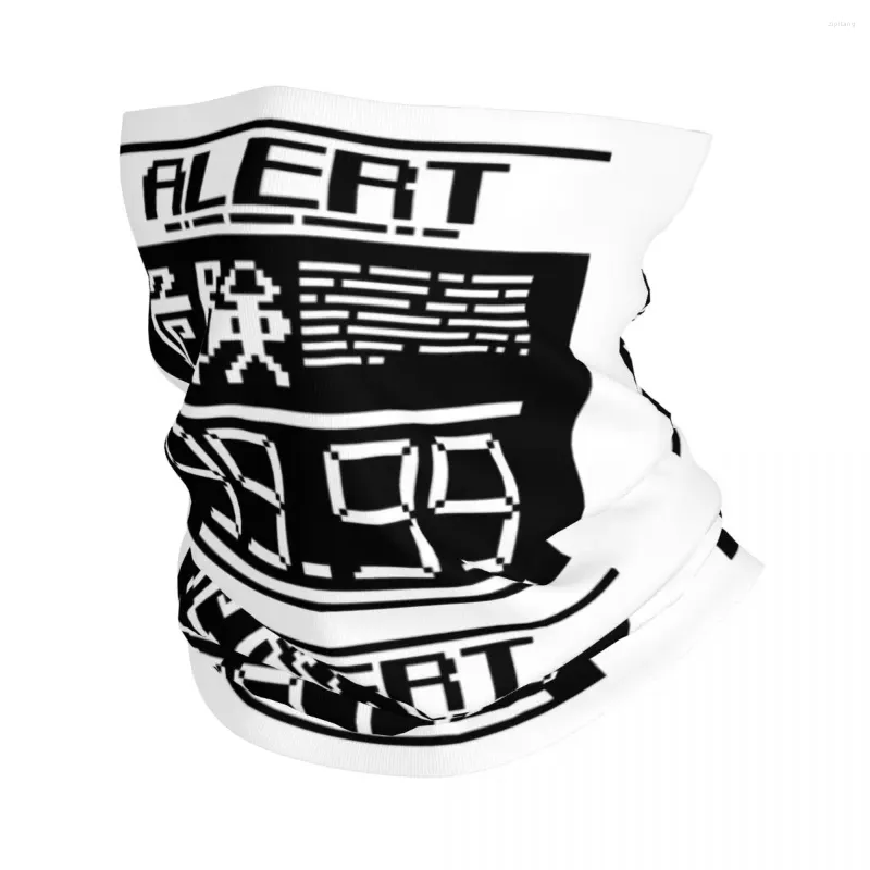 Bandanas Metal Gear Solid Alert Hiver Bandeau Cache-Cou Femmes Hommes Ski Cyclisme Tube Écharpe Jeu Vidéo Amant Visage Bandana Gaiter