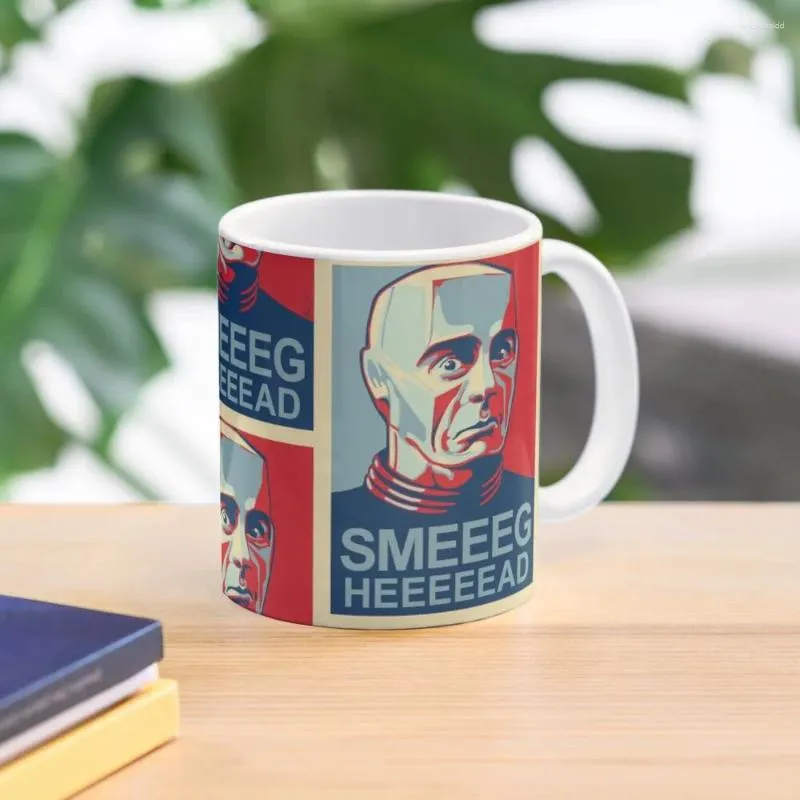 Mokken Rode Dwerg KRYTEN Smeeeg Heeeeead (Smeg Hoofd) Koffiemok Anime Cup Set