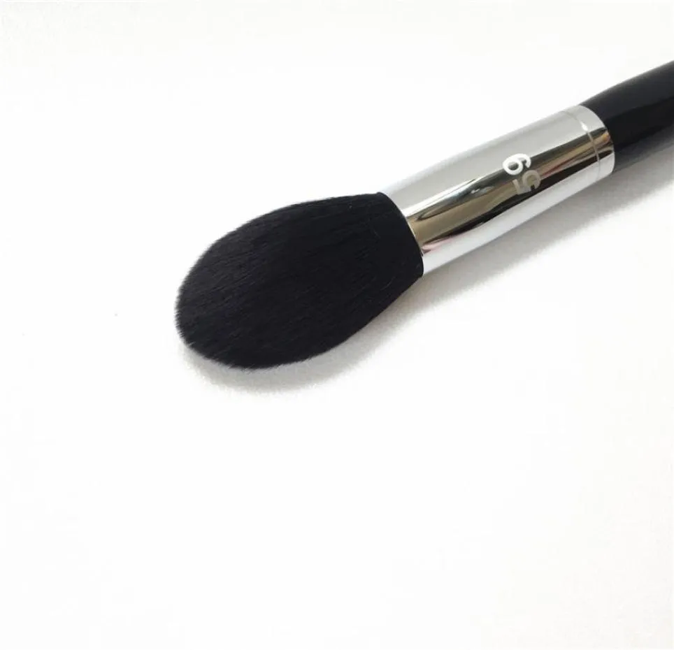 Pro Precision Powder Brush 59ヤギの髪の正確な顔色パウダーブラッシュブラシの美容メイクブラシブレンダーツール2468324