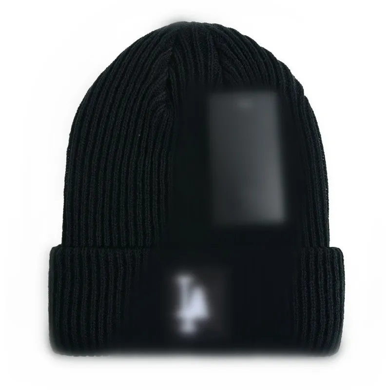 Nouvelle marque d'hiver LA Beanies Chapeaux tricotés Équipes sportives Baseball Football Basketball Beanie Caps Femmes et Hommes Pom Fashion Top Caps