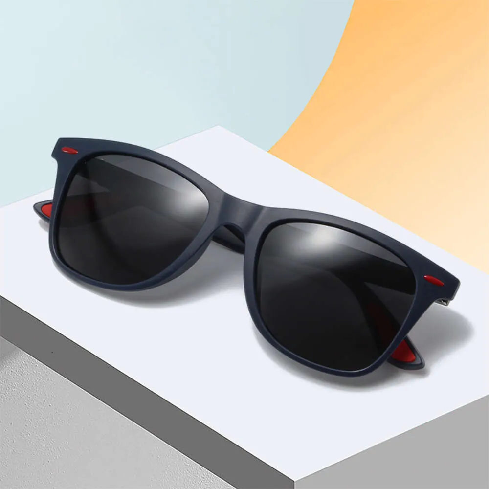 Polarized Men Square Sunglasses for Driving with UV  display picture 2