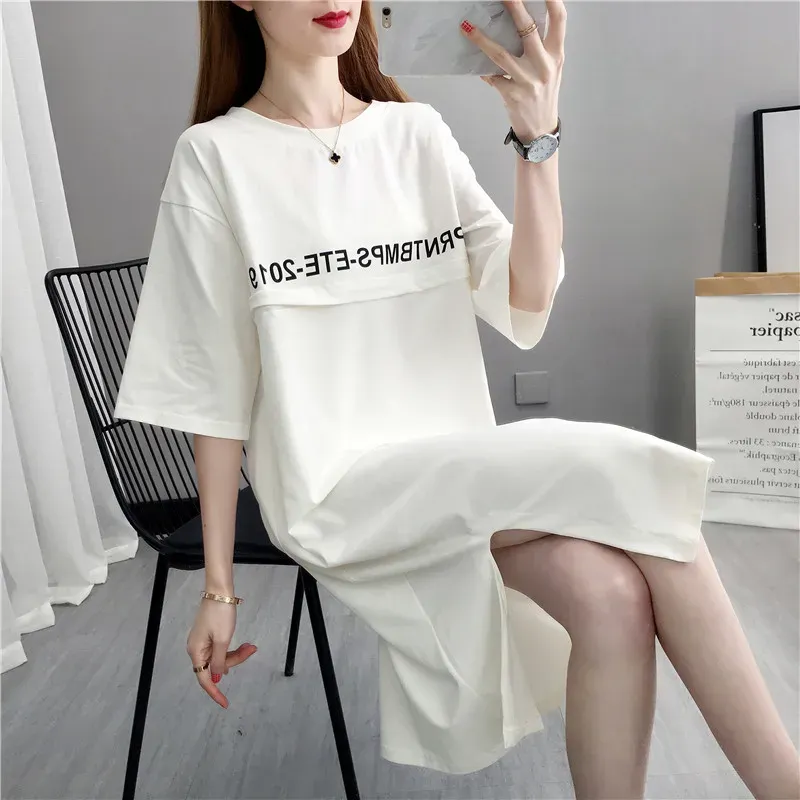 Dresses Hot Pregnant Women Go Out Wearing Brief Casual Breastfeeding Dress Clothes For Nursing Mothers Pregnancy Clothes 19062