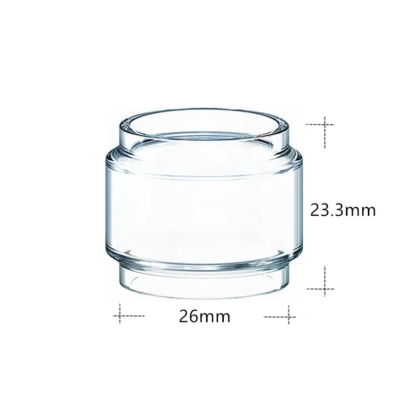 elf bar vape uk Voopoo Drag 4 , M100S Mod Kit With Uforce L RTA Tank Replacement Clear Fat  Straight Vape Glass Tank Tube