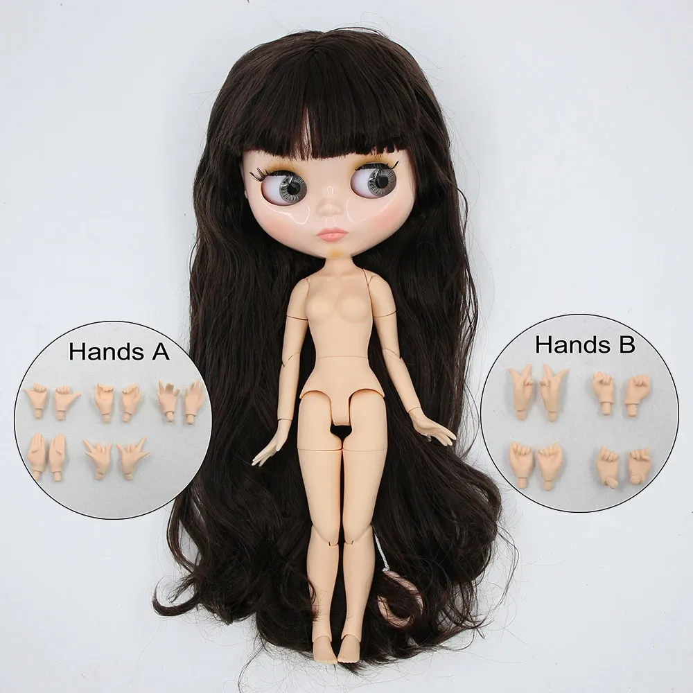 DBS DBS Blyth Doll 1/6 BJD لعبة مشتركة جسم لامع 30 سم للبيع أسعار خاصة لعبة الهدية دمية 240301