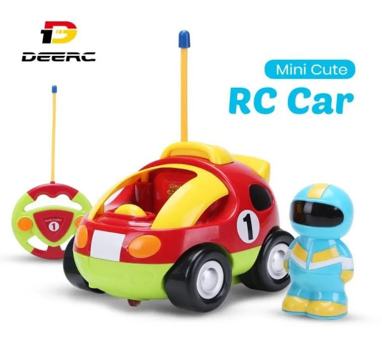 Holy Stone RC Car con luci musicali Cartoon Race Elettrico Radiocomandato Auto Giocattoli per Baby Boy Bambini Bambini Y2003920362