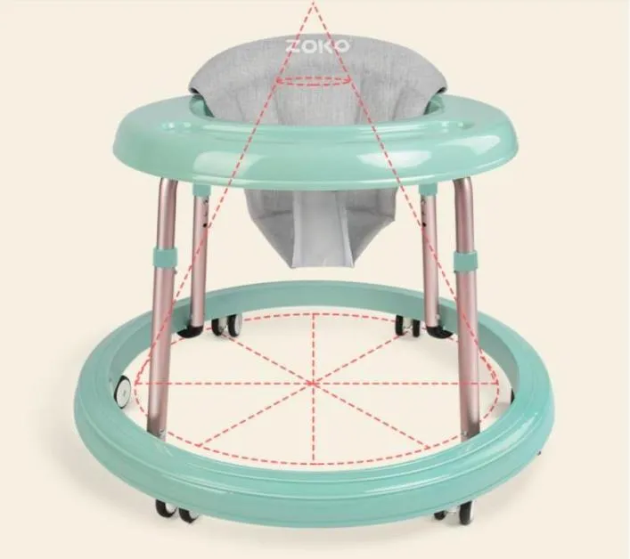 Baby Walkers Infant Walker 618 شهرًا يمكن أن يجلس التمديد متعدد الوظائف للجلوسات الرياضية القابلة للطي CAR8270920
