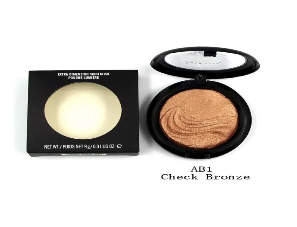 Cipria Glow Extra Dimension Mineral Skinfinish Poudre Lumire Bronzer Illumina luccicante Natural Press Foundation Makeup Powd3175684