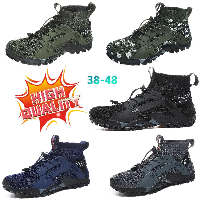 GAI Sportschuhe für Herren, Trailrunning, Bergsport, atmungsaktiv, Wandern, Trekking, Fußgewölbeunterstützung, Wasserabweisende Schuhe, Turnschuhe, weicher Komfort