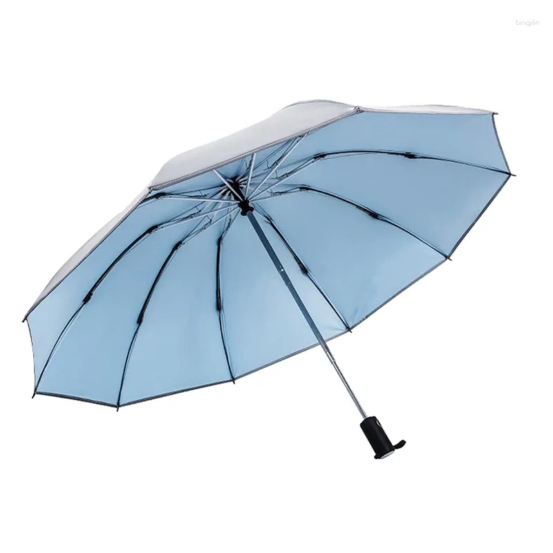 Umbrellas Windproof Reverse Umbrella 10K Auto Business Car Women Fold Sun For Men