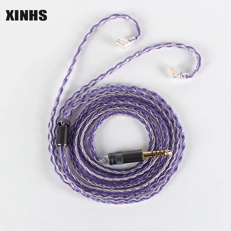 Accessories XINHS 8 strands of silverpurple single crystal copper plated with silver