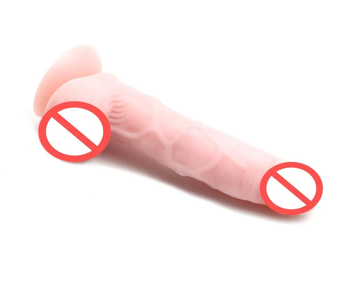 Realistico grande dildo in silicone pene cazzo con forte ventosa enorme dildo cazzo prodotti del sesso per adulti giocattoli del sesso per le donne1002130