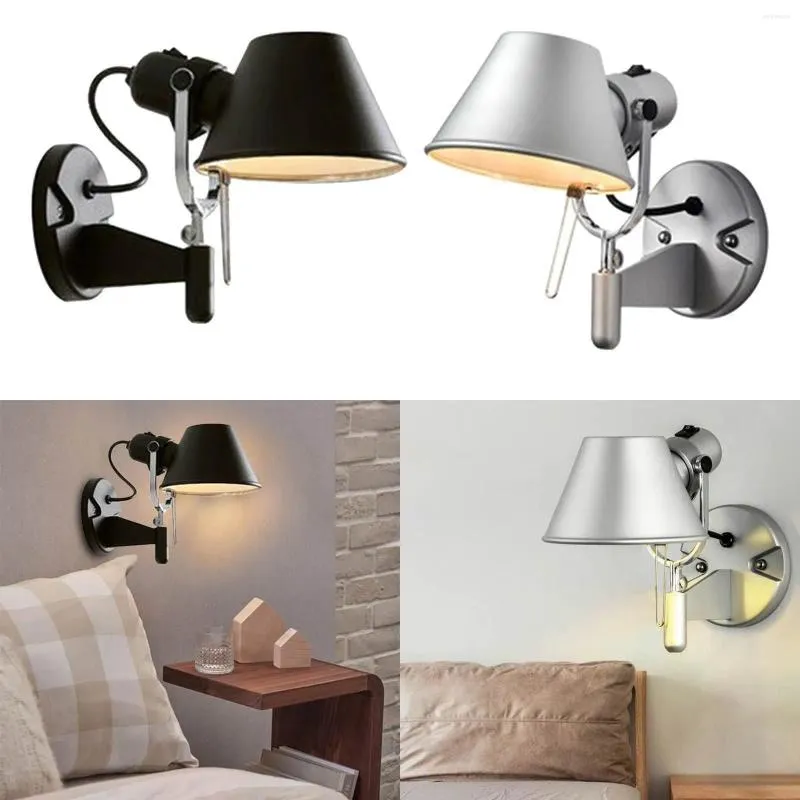Wall Lamp Industrial Light Sconce Rotatable for Living Room Home Decor