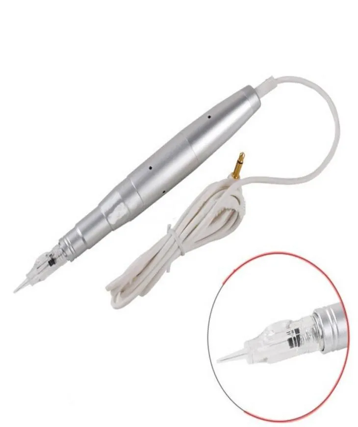 Nya Nouveau Contour Permanent Eyebrow Lip Eyeliner Makeup Pen Rotary Tattoo Machine Swiss Motor Gun With Power Supply Cord 2052135