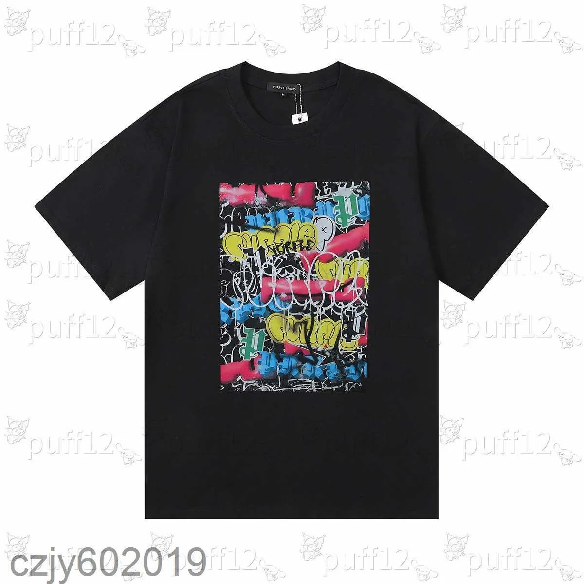 Tshirt Été nouveau court hommes manches lettre impression t-shirt 2024 hommes t-shirt taille européenne créateur de mode décontracté t-shirt de luxe violet marque à manches courtes Ts O94W