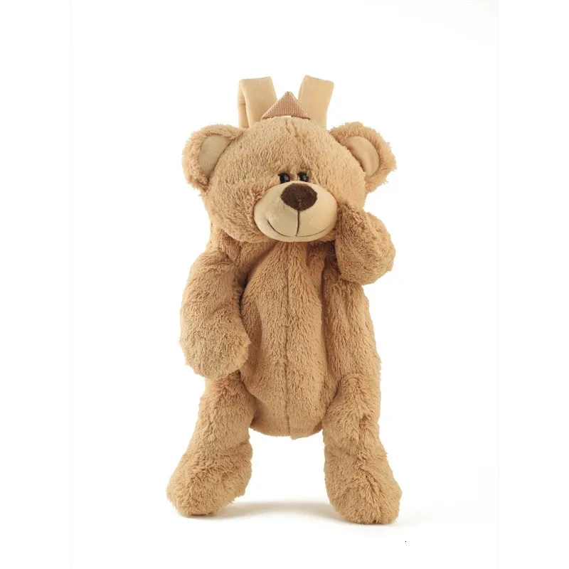 40 cm Dzieci Śliczna pluszowa zabawka Piękna kreskówka Brown Bear Backpack Kawaii School Bag dziewczęta chłopcy przedszkola