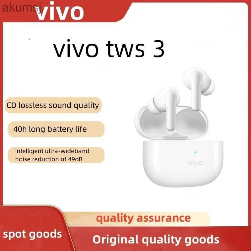 Handy-Ohrhörer v TWS, echtes kabelloses Headset mit Geräuschreduzierung, Bluetooth-Spiel, Anrufbewegung, verlustfrei, kompatibel mit YQ240304