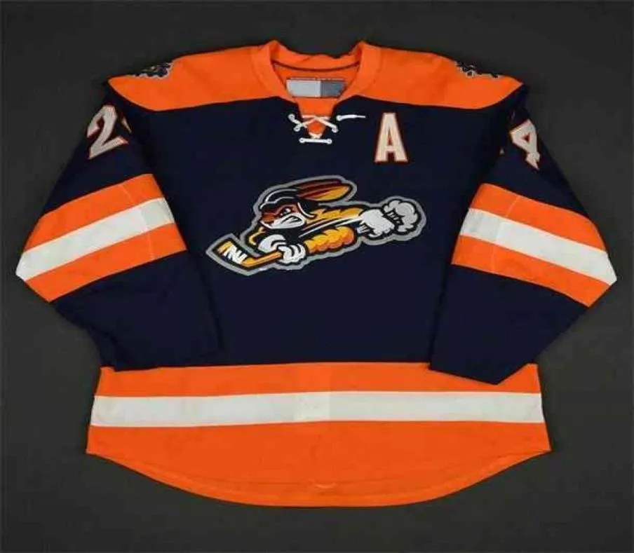Thr 24 Justin Dasilva Greenville Swamp Rabbits Fantasy Team Ice Hockey Jersey Mens 스티치 숫자 및 이름 Jerseys5228643