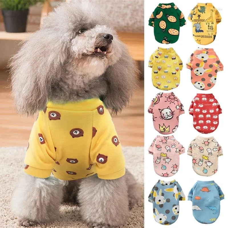 Ubrania z odzieży dla psa miękkie bawełniane pullover chihuahua yorkies szczeniaki kota bluzy zimowa kurtka bluzy bluzy