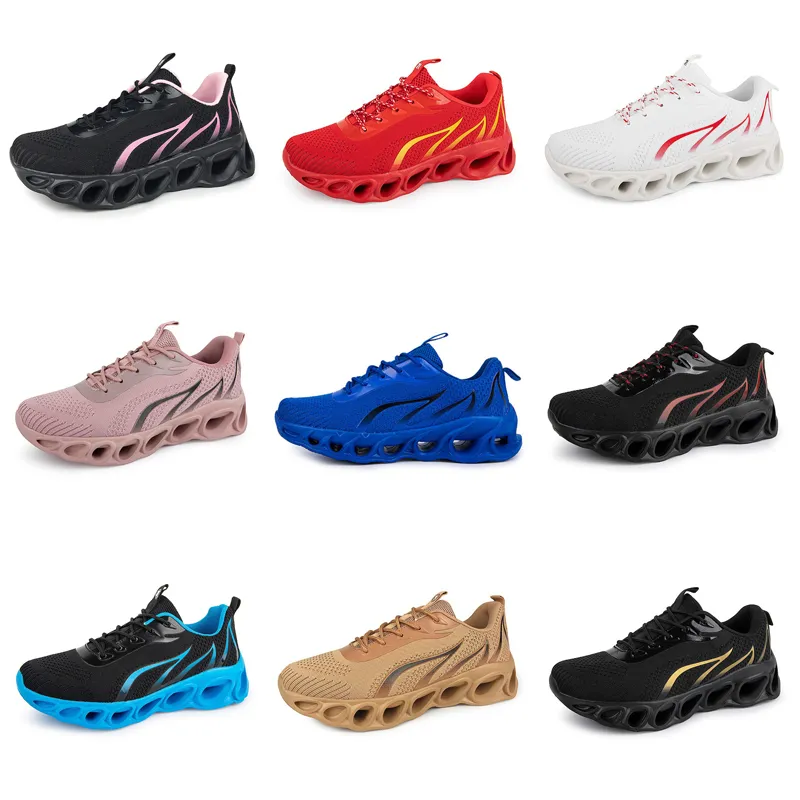 popular men women running shoes six GAI black white platform Shoes mens trainers sports sneakers Walking outdoor