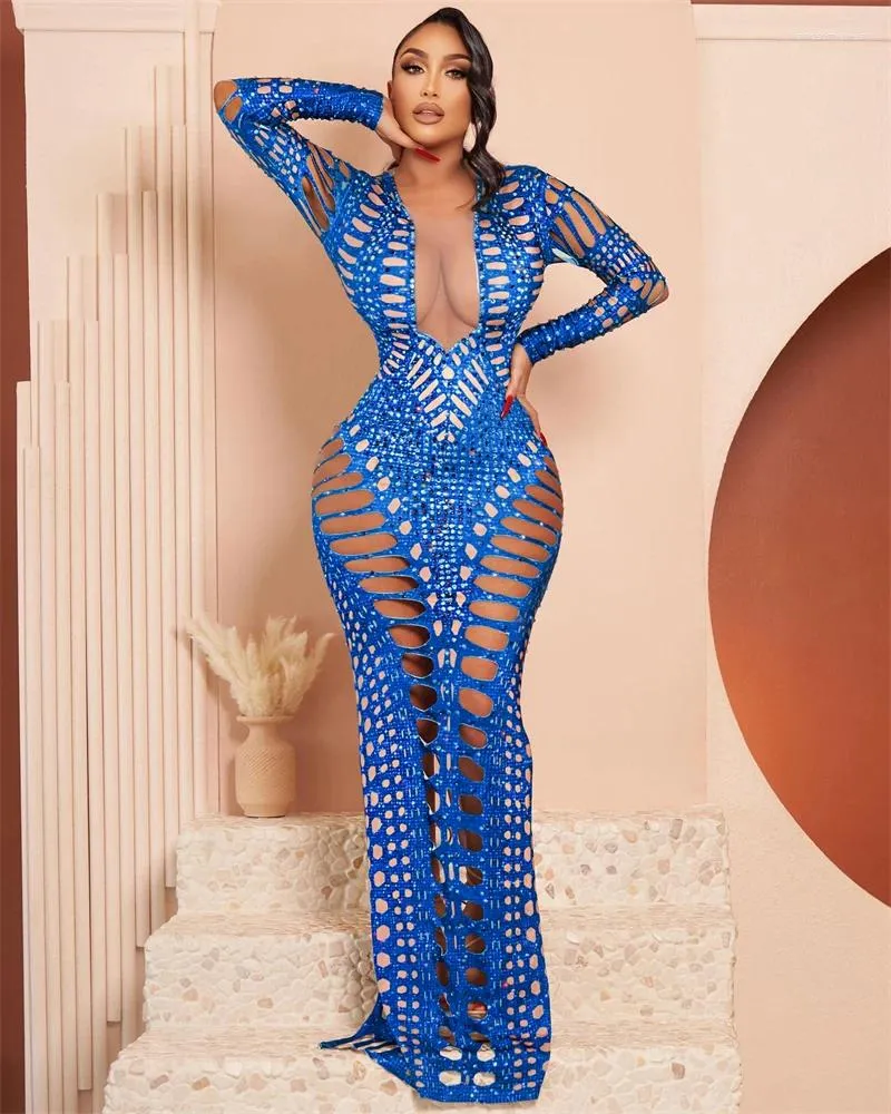 Maxi Evening Gown Women Hollow Out Diamonds Long Sleeve V Neck Back Split Bodycon Dress from Dhgate Basic & Casual Dresses - price 44.87 Maxi Evening Gown Women Hollow Out Diamonds Long Sleeve V Neck Back Split Bodycon Dress from Dhgate Basic & Casual Dresses - price 44.87