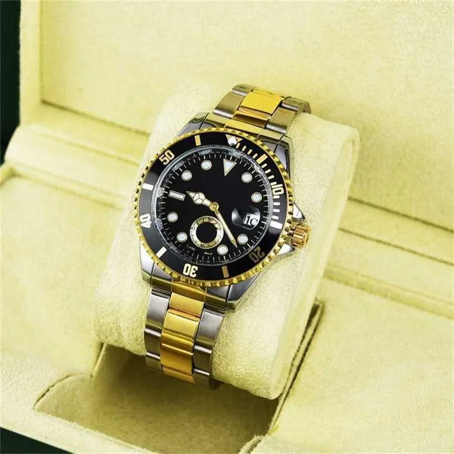 12% korting op horloge Horloge heren dames 40 mm klassiek goudkleurig automatisch uurwerk waterdichte saffier parenhorloges