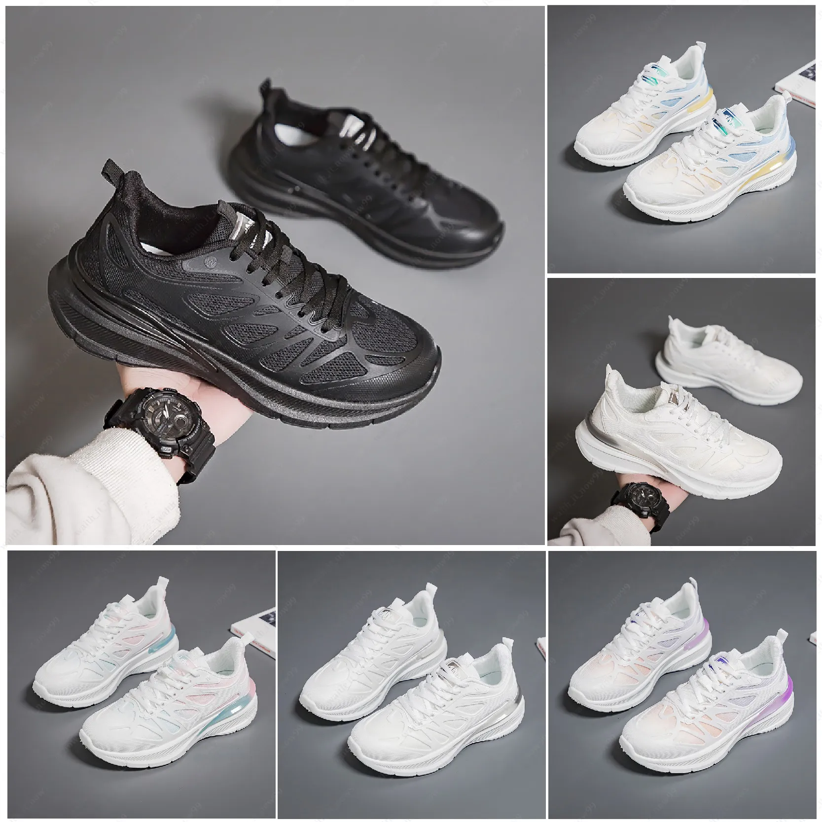Schuhe für den Frühling, neue atmungsaktive Einzelschuhe für den grenzüberschreitenden Vertrieb, lässig und faul, einen Fuß auf Sportschuhen GAI 174