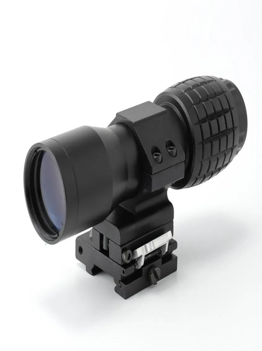 Tactical 5x Magnifier Scope With QD Mount In Black012347150901