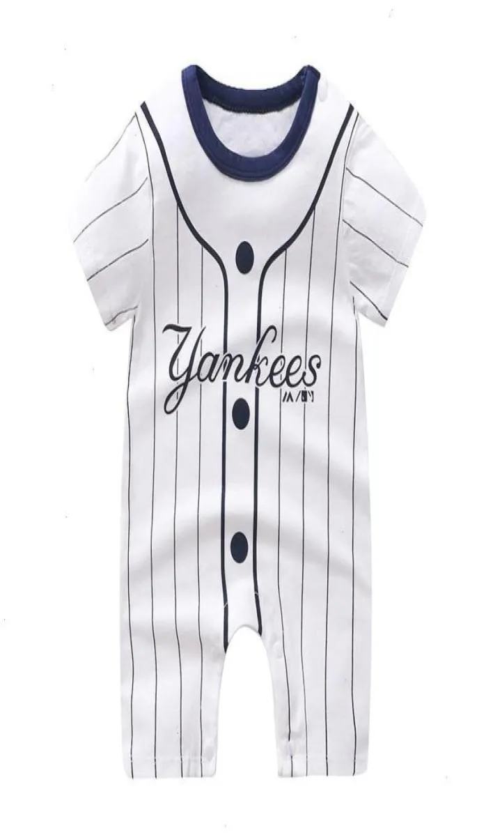 Tute da baseball per bambini Pagliaccetto estivo Abbigliamento Tuta per bambina Tutina per ragazzi Tutina per 01 anni Vestiti4289831