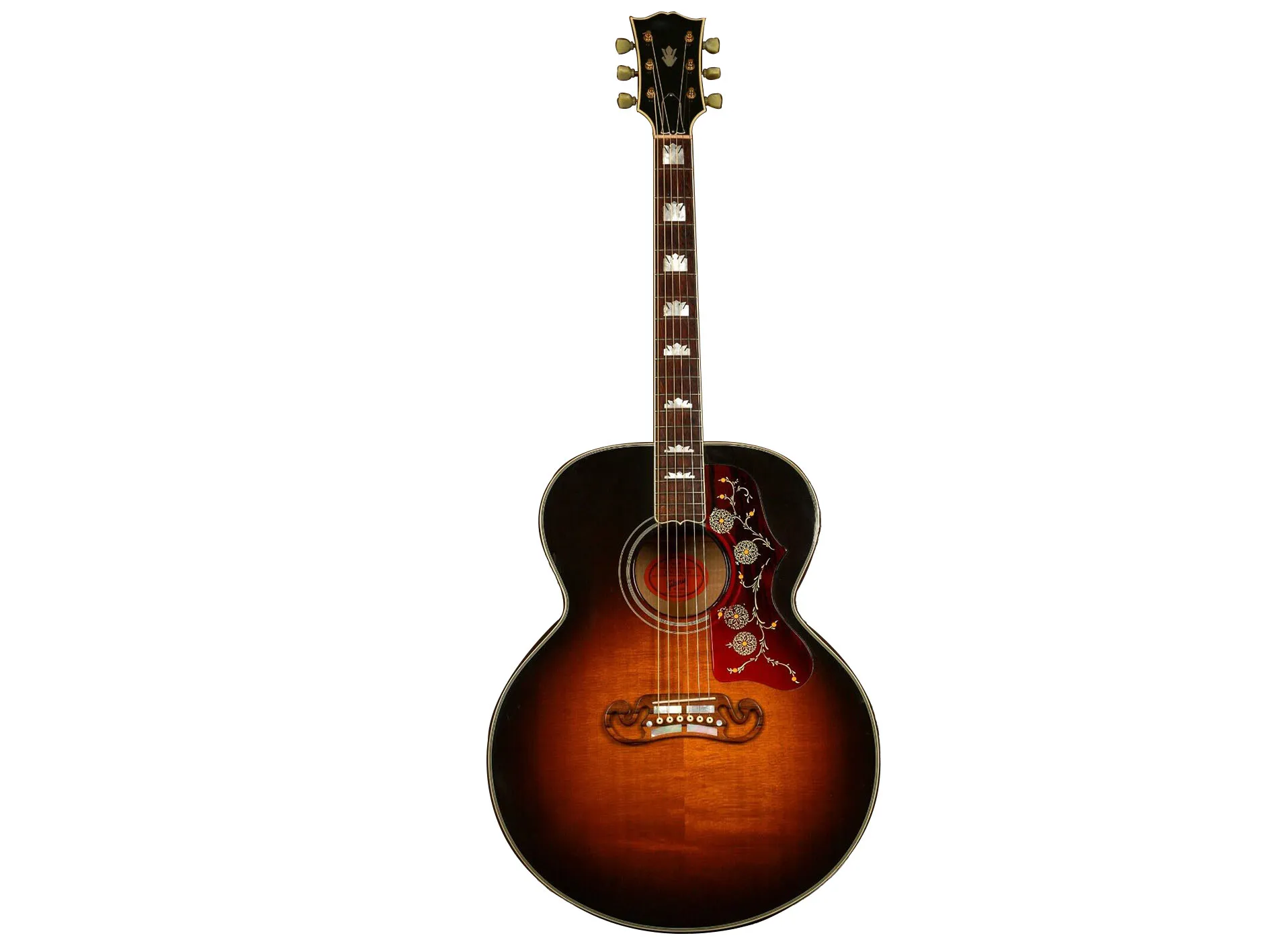 SJ200 Véritable guitare acoustique vintage J200