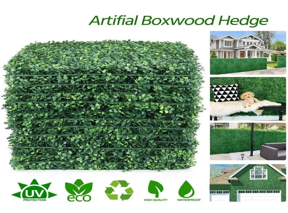 40x60cm Artificial Grass Plant Lawn Panels Wall Fence Home Garden Backdrop Decor Jardin Cesped Artificial Jardin Exterior Q08118673617