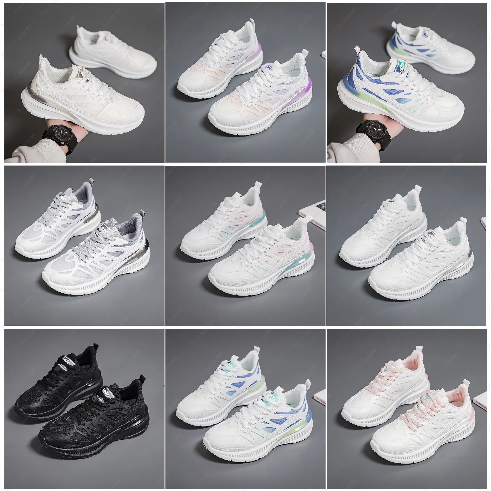 Shoes for spring new breathable single shoes for cross-border distribution casual and lazy one foot on sports shoes GAI 069