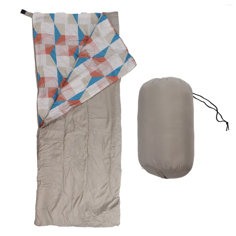 Sacs de rangement Sac de couchage Fermeture à glissière séparée Pliable Garder au chaud Enveloppe Couleur assortie Élégant pour les activités de plein air des enfants