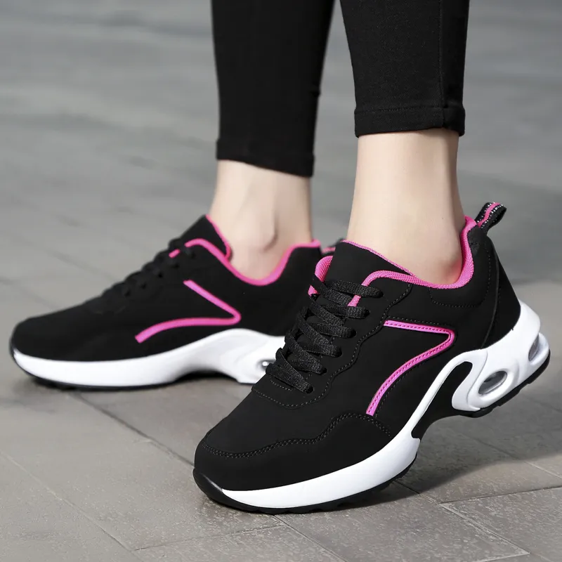 Tasarım Sense Yumuşak Solmuş Günlük Yürüyüş Ayakkabıları Spor Ayakkabıları Kadın 2024 Yeni Patlayıcı 100 Süper Hafif Yumuşak Çözük Spor Ayakkabıları Ayakkabı Renkler-123 Boyut 35-42