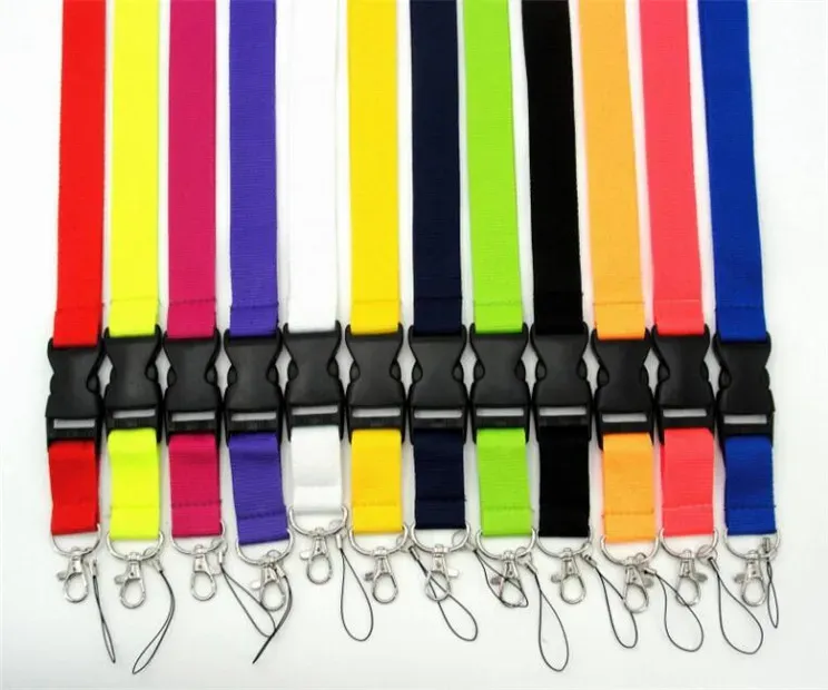 Phone Lanyard Neck Chains Straps for Key Whistle ID Card holder badge Holder Wallet With Quick Release Buckle Fashion kids worker teacher